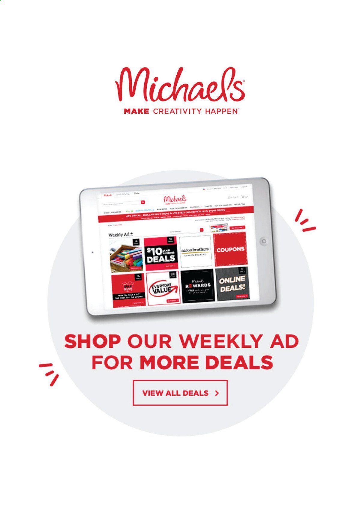 Michaels Weekly Ad & Flyer June 19 to 27
