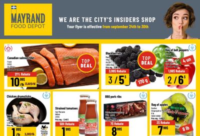 Mayrand Flyer September 24 to 30 Mayrand Flyer September 24 to 30