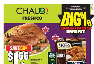 Chalo! FreshCo (West) Flyer September 25 to October 1