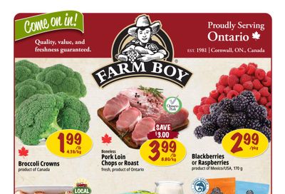 Farm Boy Flyer September 25 to October 1 Farm Boy Flyer September 25 to October 1