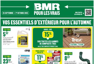 BMR Flyer September 25 to October 1