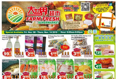 Farm Fresh Supermarket Flyer November 8 to 14
