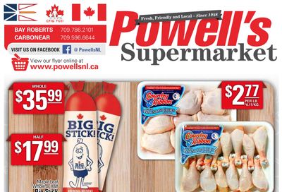 Powell's Supermarket Flyer September 25 to October 1
