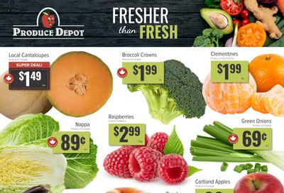 Produce Depot Flyer September 24 to 30