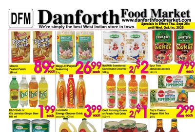 Danforth Food Market Flyer September 25 to October 1