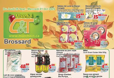 Marche C&T (Brossard) Flyer September 25 to October 1
