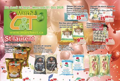Marche C&T (St. Laurent) Flyer September 25 to October 1