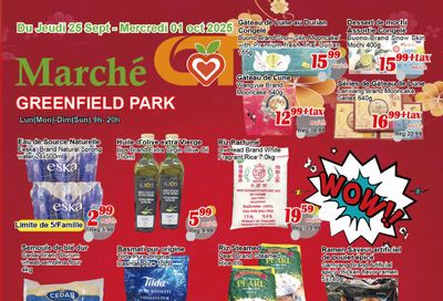 Marche C&T (Greenfield Park) Flyer September 25 to October 1