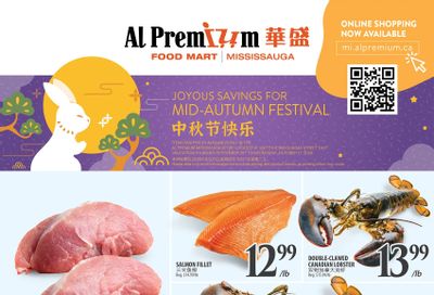 Al Premium Food Mart (Mississauga) Flyer September 25 to October 1 Al Premium Food Mart (Mississauga) Flyer September 25 to October 1