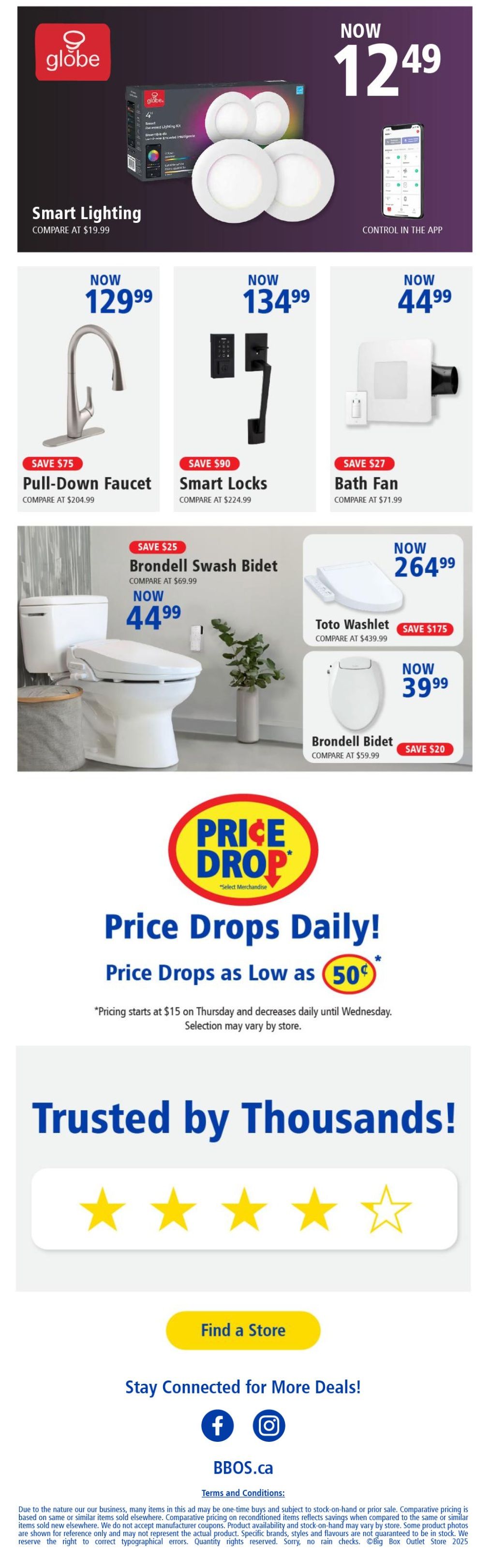 Big Box Outlet Store Flyer September 25 to October 1