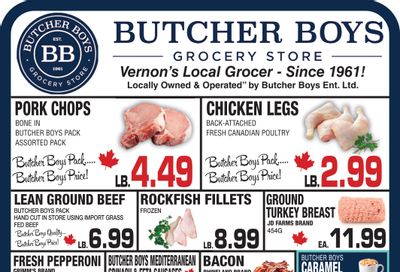 Butcher Boys Grocery Store Flyer September 24 to October 2