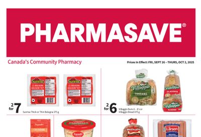 Pharmasave (Atlantic) Flyer September 26 to October 2
