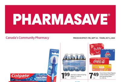 Pharmasave (West) Flyer September 26 to October 2