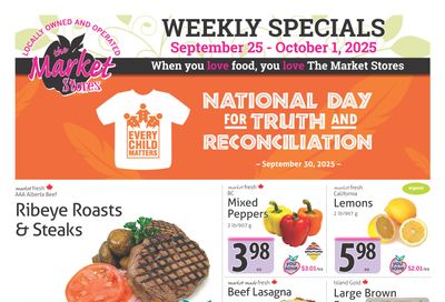 The Market Stores Flyer September 25 to October 1