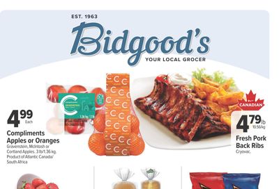 Bidgood's Flyer September 25 to October 1
