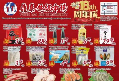 Tone Tai Supermarket Flyer September 26 to October 2
