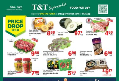 T&T Supermarket (BC) Flyer September 26 to October 2