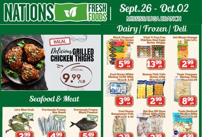 Nations Fresh Foods (Mississauga) Flyer September 26 to October 2