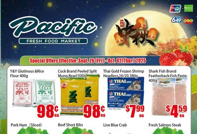 Pacific Fresh Food Market (North York) Flyer September 26 to October 2