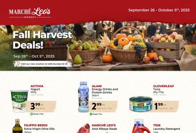 Marche Leo's Flyer September 26 to October 5