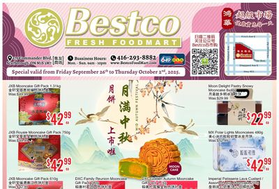 BestCo Food Mart (Scarborough) Flyer September 26 to October 2