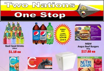 Two Nations One Stop Flyer September 26 to October 2 Two Nations One Stop Flyer September 26 to October 2