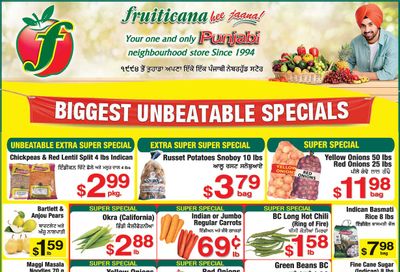 Fruiticana (Kelowna) Flyer September 25 to October 1