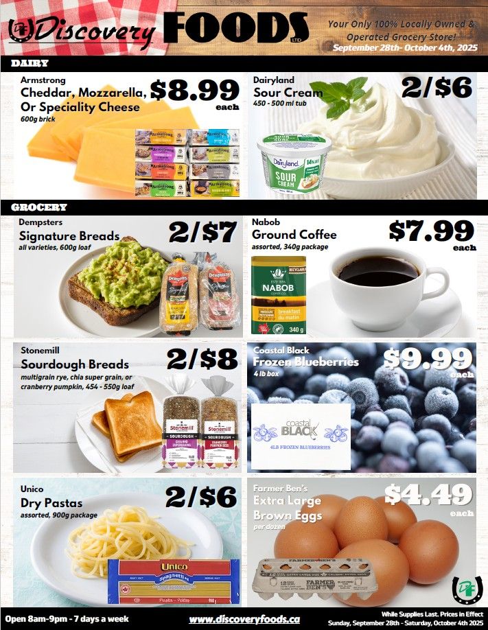 Discovery Foods Flyer September 28 to October 4