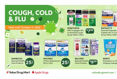Value Drug Mart Flyer September 28 to October 11