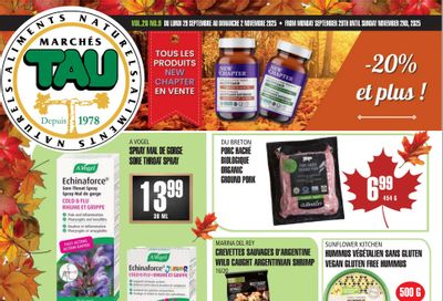 Marches Tau Flyer September 29 to November 2