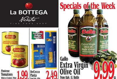 La Bottega Nicastro Fine Foods Flyer September 29 to October 12