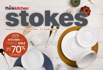 Stokes Flyer September 29 to October 26 Stokes Flyer September 29 to October 26