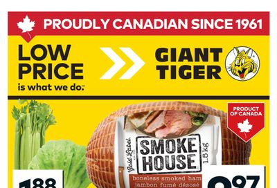 Giant Tiger (ON) Flyer October 1 to 7
