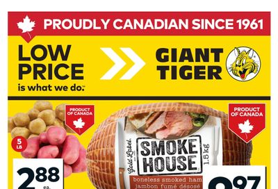 Giant Tiger (West) Flyer October 1 to 7