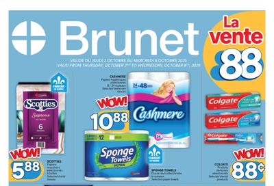 Brunet Flyer October 2 to 8 Brunet Flyer October 2 to 8