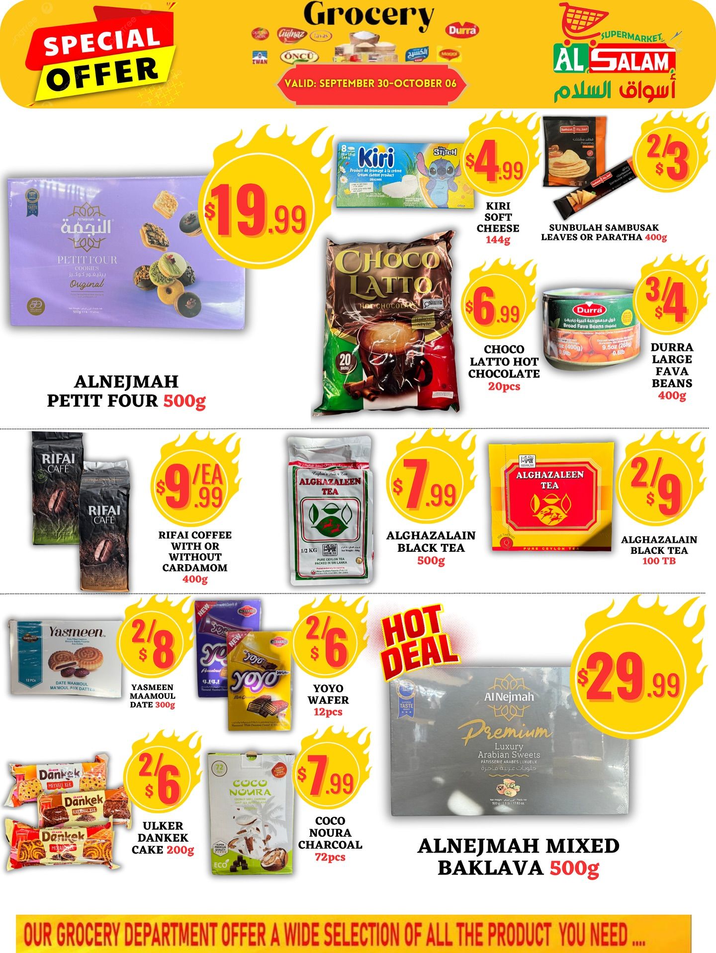 Al-Salam Supermarket Flyer September 30 to October 6