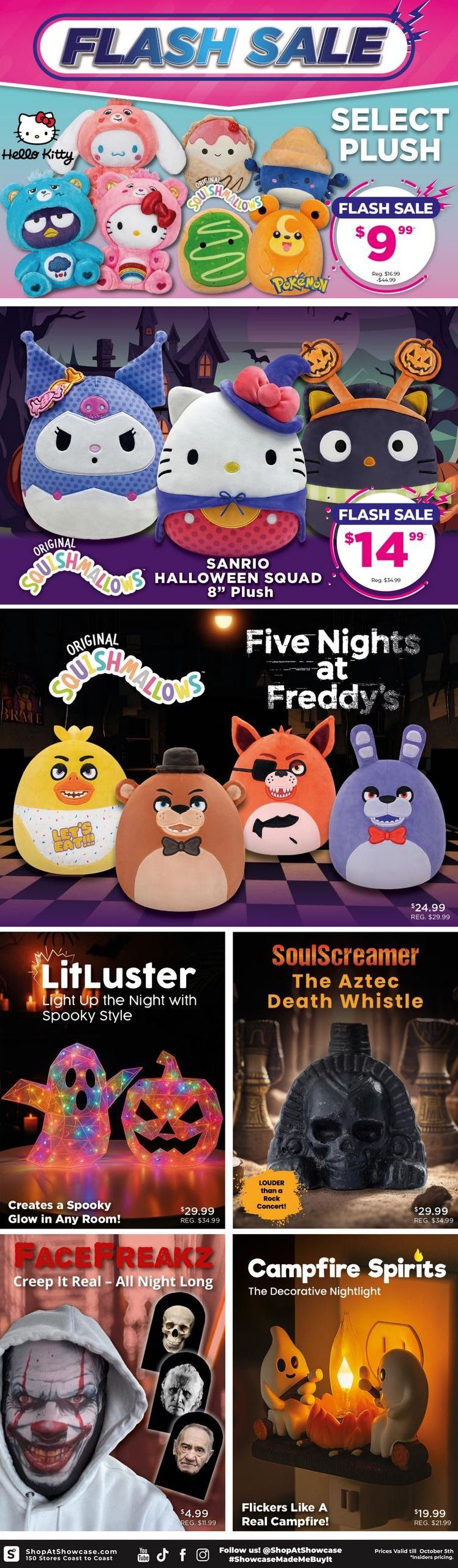 Showcase Flyer September 29 to October 8