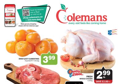 Coleman's Flyer October 2 to 8