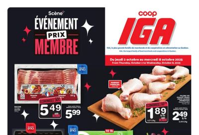 Coop IGA (QC) Flyer October 2 to 8
