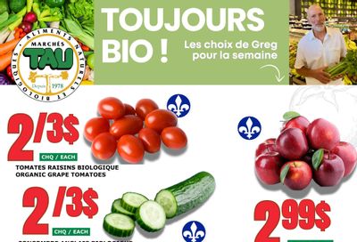 Marches Tau Produce Flyer September 29 to October 5