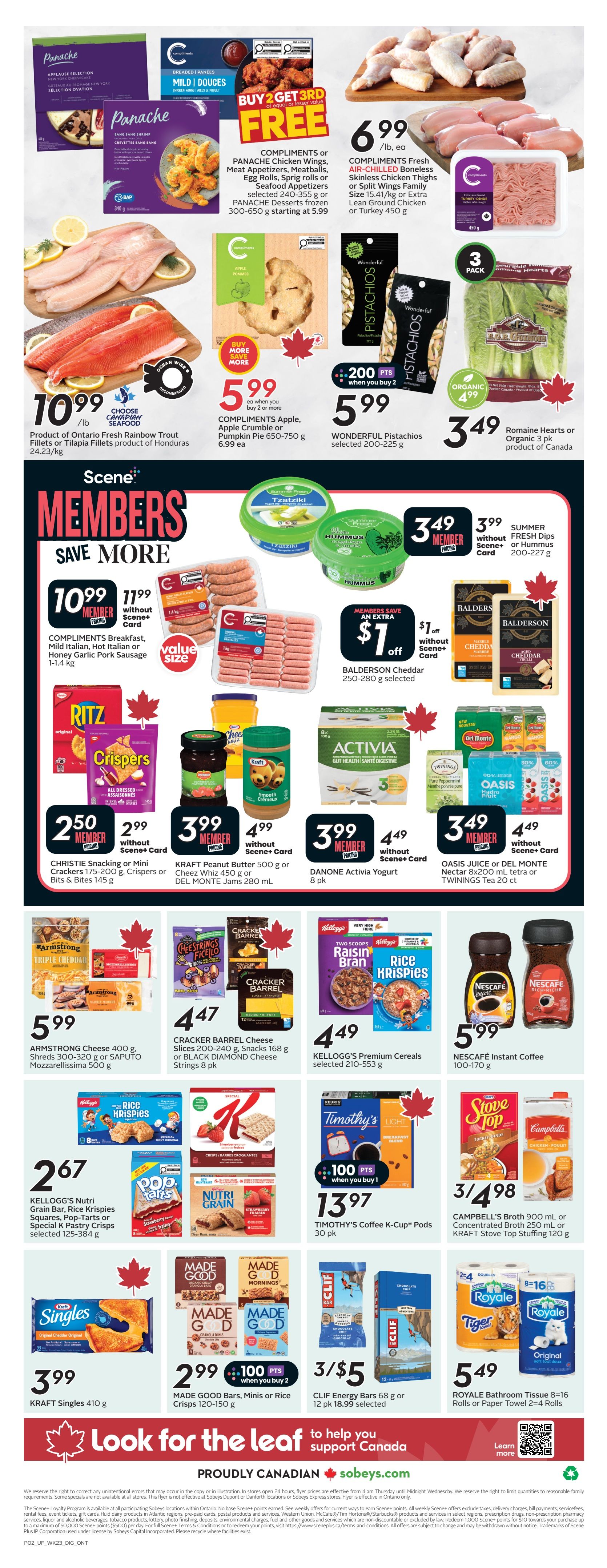 Sobeys Urban Fresh Flyer October 2 to 8