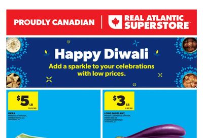 Real Atlantic Superstore Happy Diwali Flyer October 2 to 22