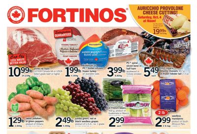 Fortinos Flyer October 2 to 8