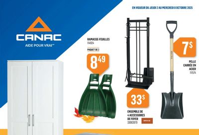 Canac Flyer October 2 to 8