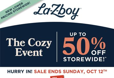 La-Z-Boy (GTA) Flyer September 29 to October 12