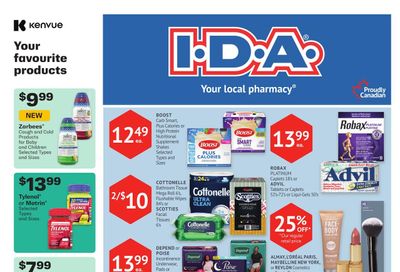 I.D.A. Flyer October 3 to 9