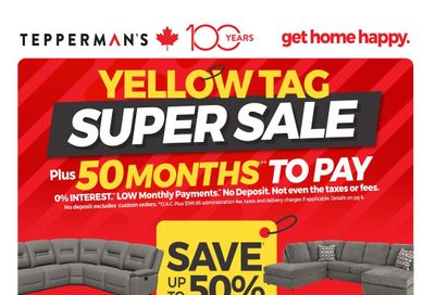 Tepperman's Flyer October 2 to 8