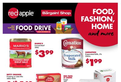 The Bargain Shop & Red Apple Stores Flyer October 2 to 8 The Bargain Shop & Red Apple Stores Flyer October 2 to 8