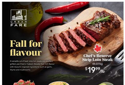 Urban Fare Flyer October 2 to 8