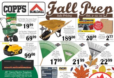 COPP’s Buildall Flyer October 2 to 12 COPP’s Buildall Flyer October 2 to 12